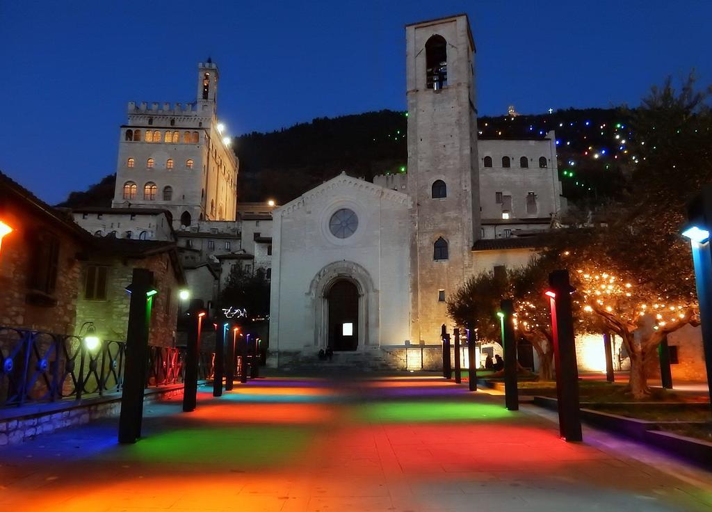 Hotel Tre Ceri Gubbio Extérieur photo