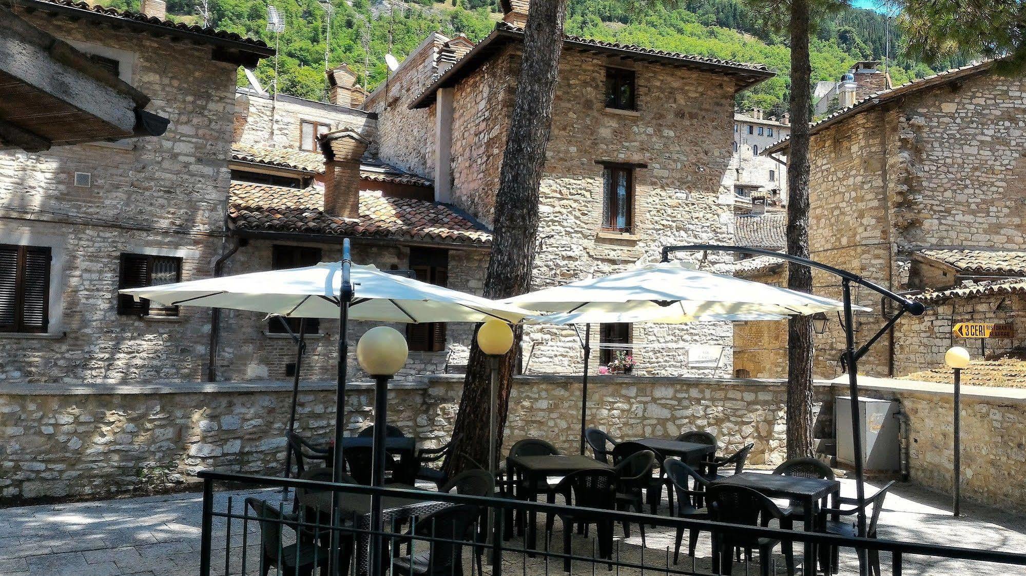 Hotel Tre Ceri Gubbio Extérieur photo