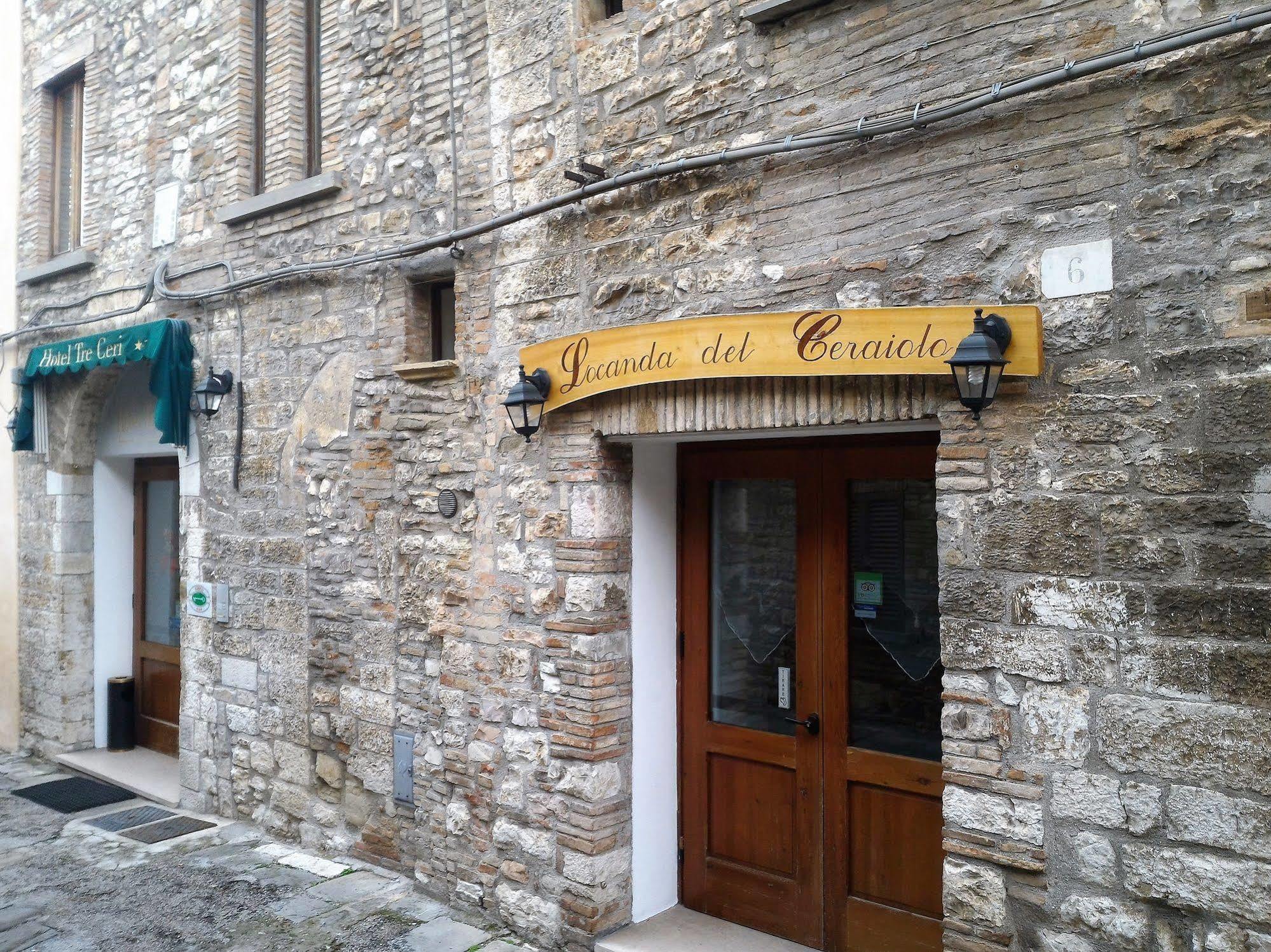 Hotel Tre Ceri Gubbio Extérieur photo